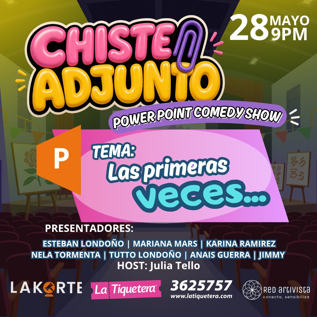 Chiste Adjunto Power Point – Show de Comedia – La Korte