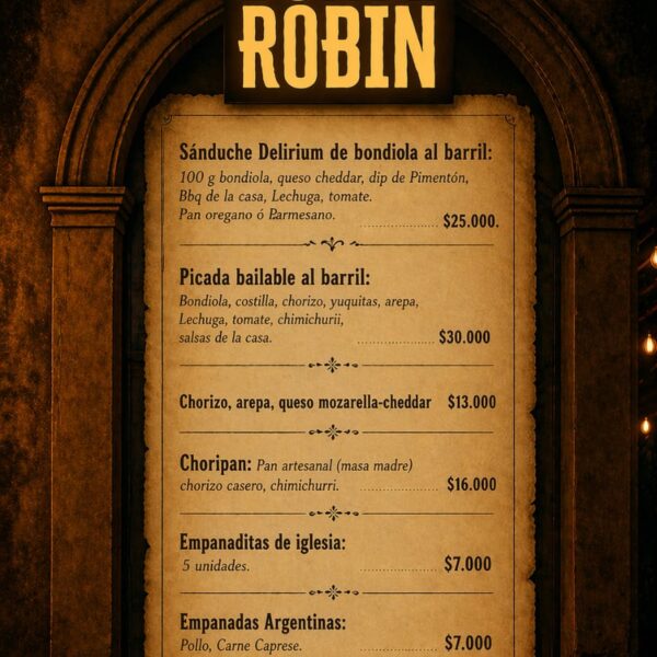 Parche Donde Robin