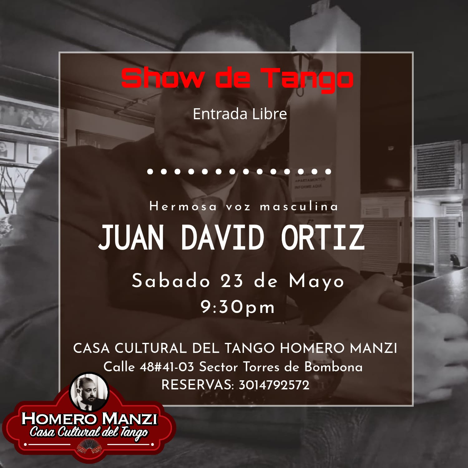 Show de tango – Homero Manzi