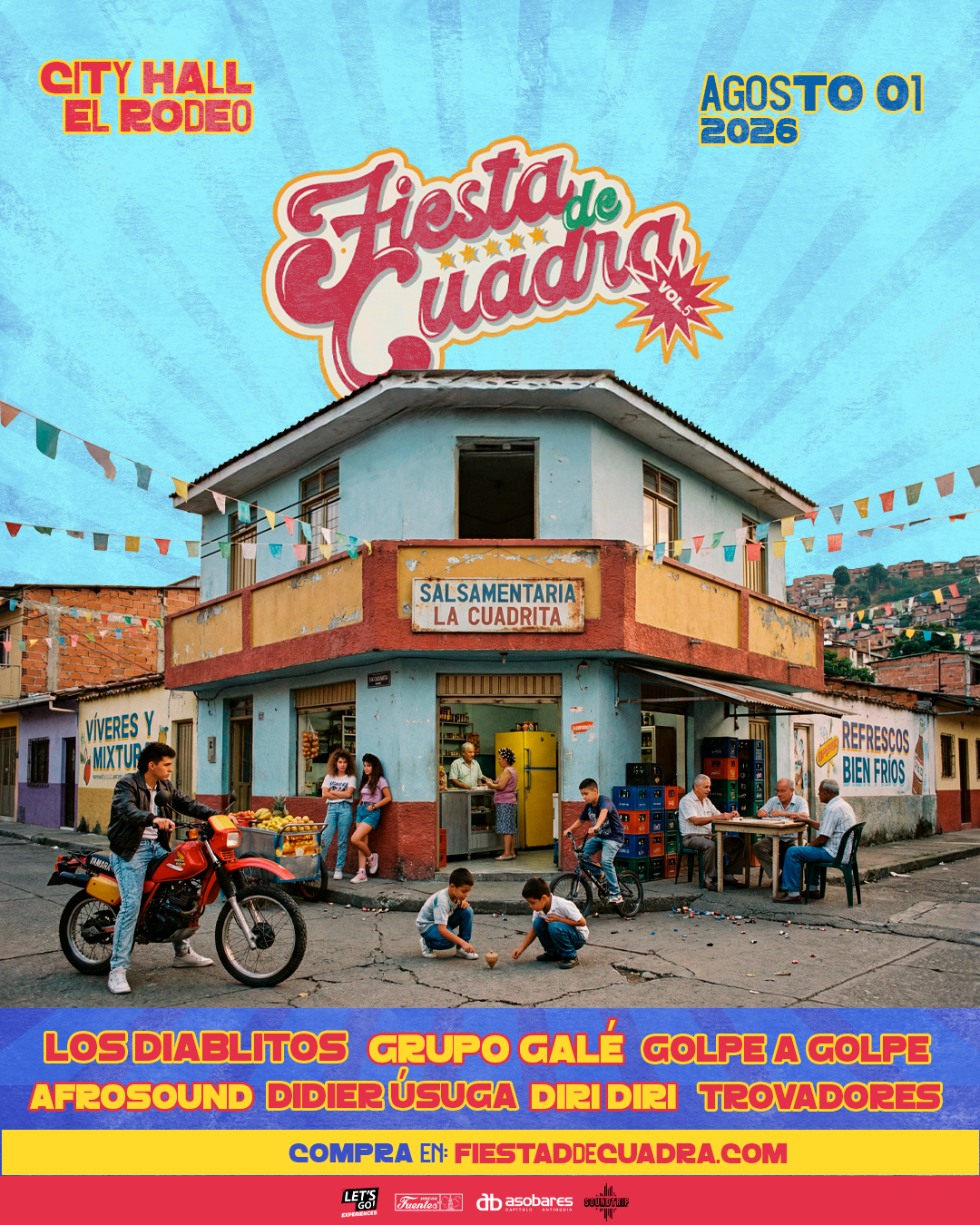 Fiesta de cuadra Medellin vol 5 – City Hall El Rodeo