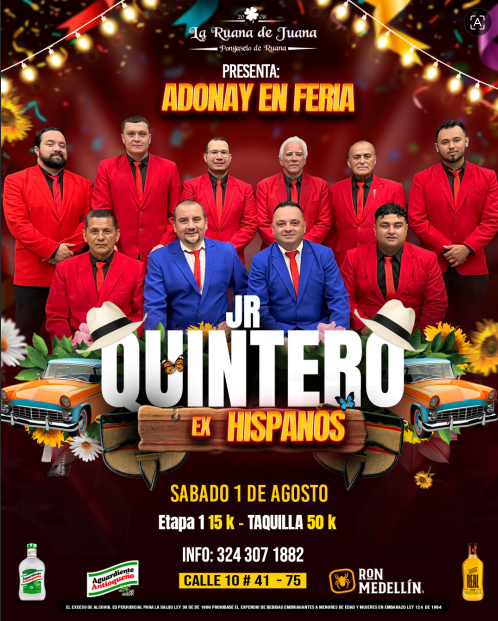 Adonay en Feria – Jr Quintero Ex Hispanos – La Ruana de Juana