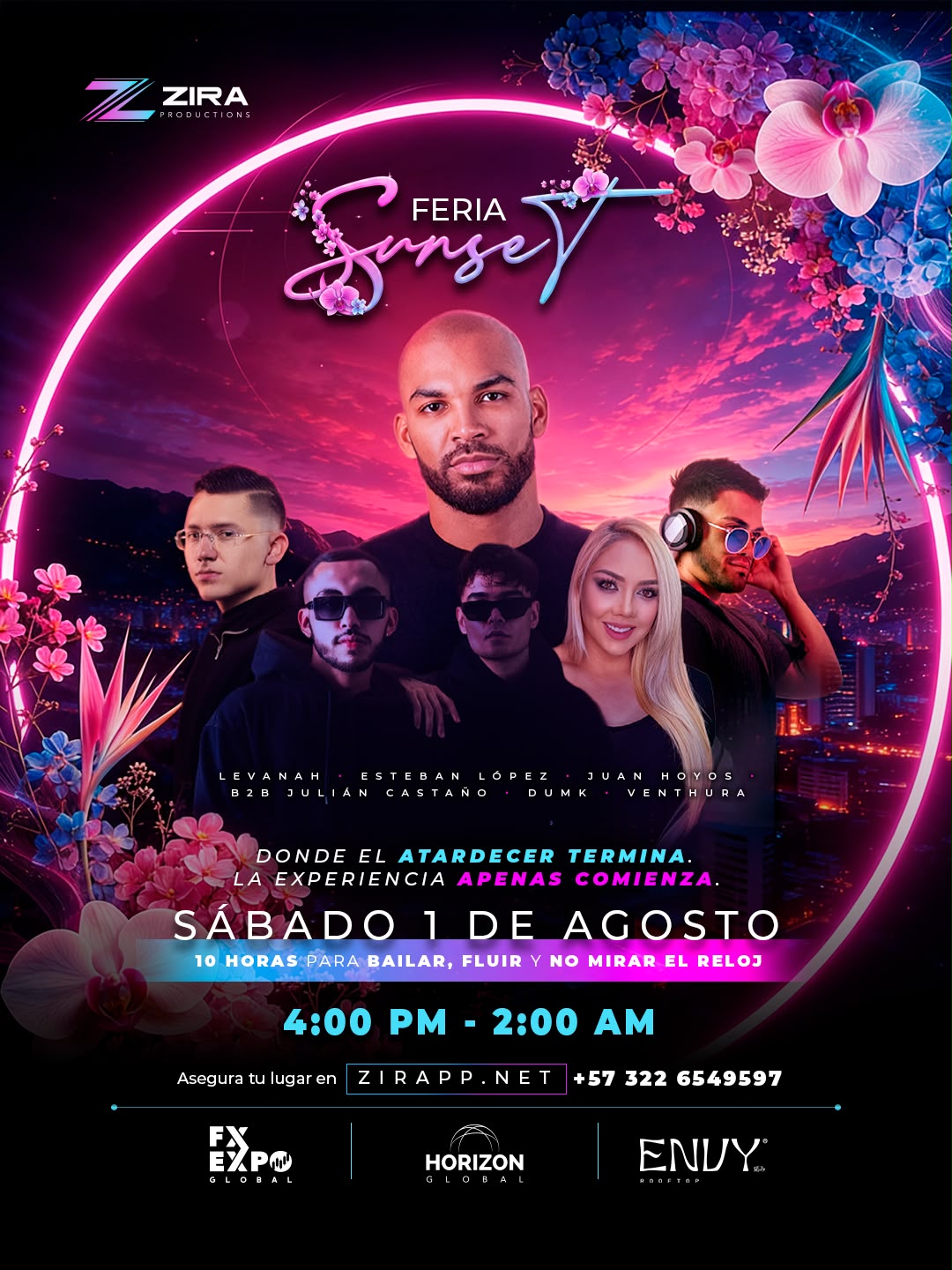 Feria Sunset – Fiesta – Feria de Flores